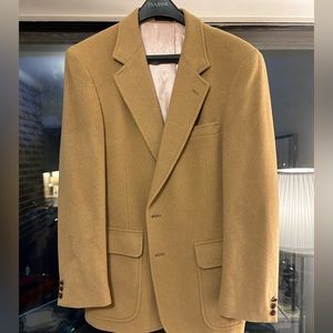 M’s Saville Row camel blazer